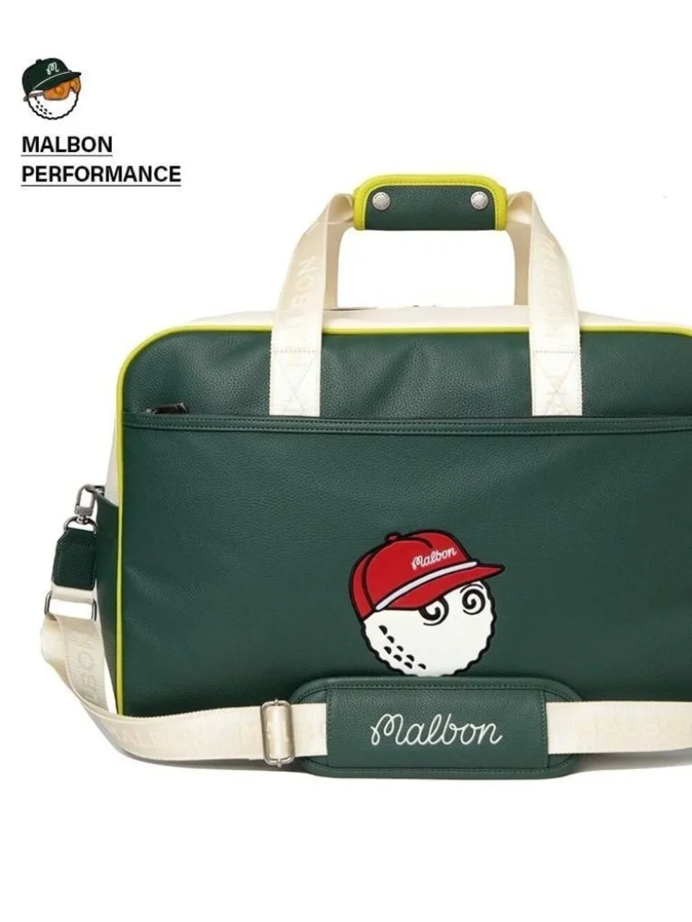 Malbon Stylish Waterproof Golf Gear Bag  Large Capacity Unisex Carry Bag